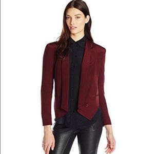REBECCA MINKOFF silk Becky blazer